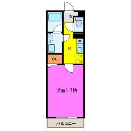 ジェンテの物件間取画像